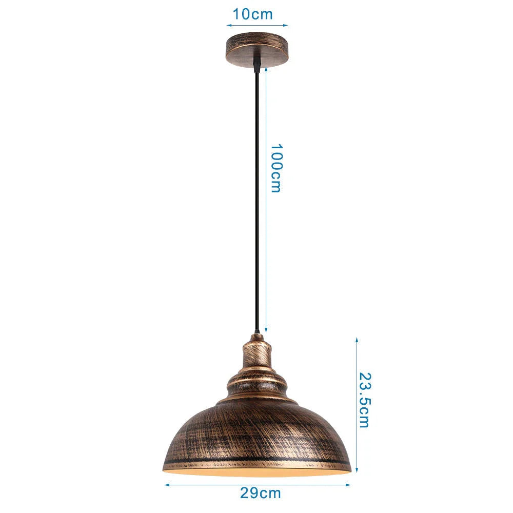 INDUSTRIAL SINGLE PENDANT LIGHTS