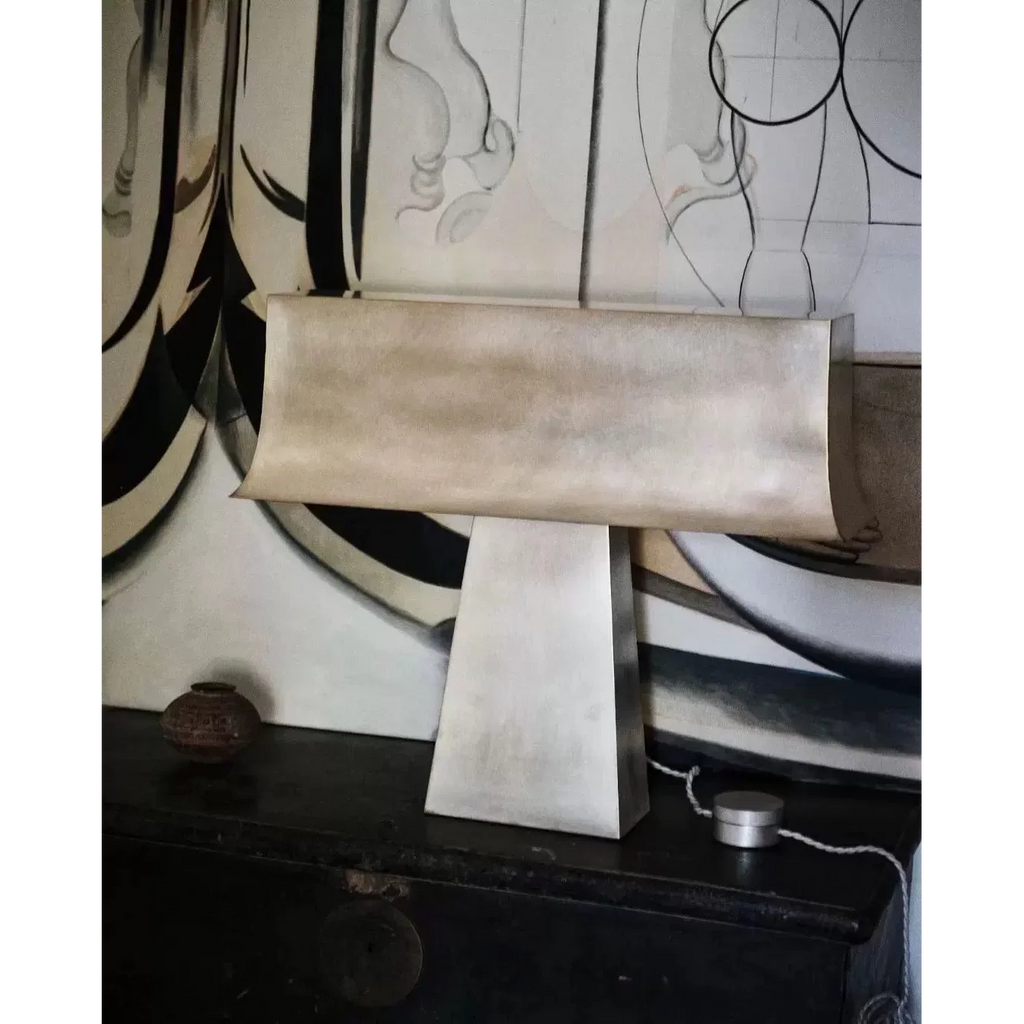 INDUSTRIAL STAINLESS STEEL TABLE LAMP | DESIGN CLBV5000