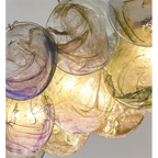 IRIDESCENT COPPER GLASS CHANDELIER | CLKJH025D