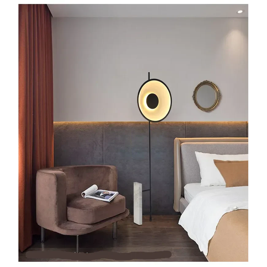 IRON & MARBLE FLOOR LAMP | CL78852Z