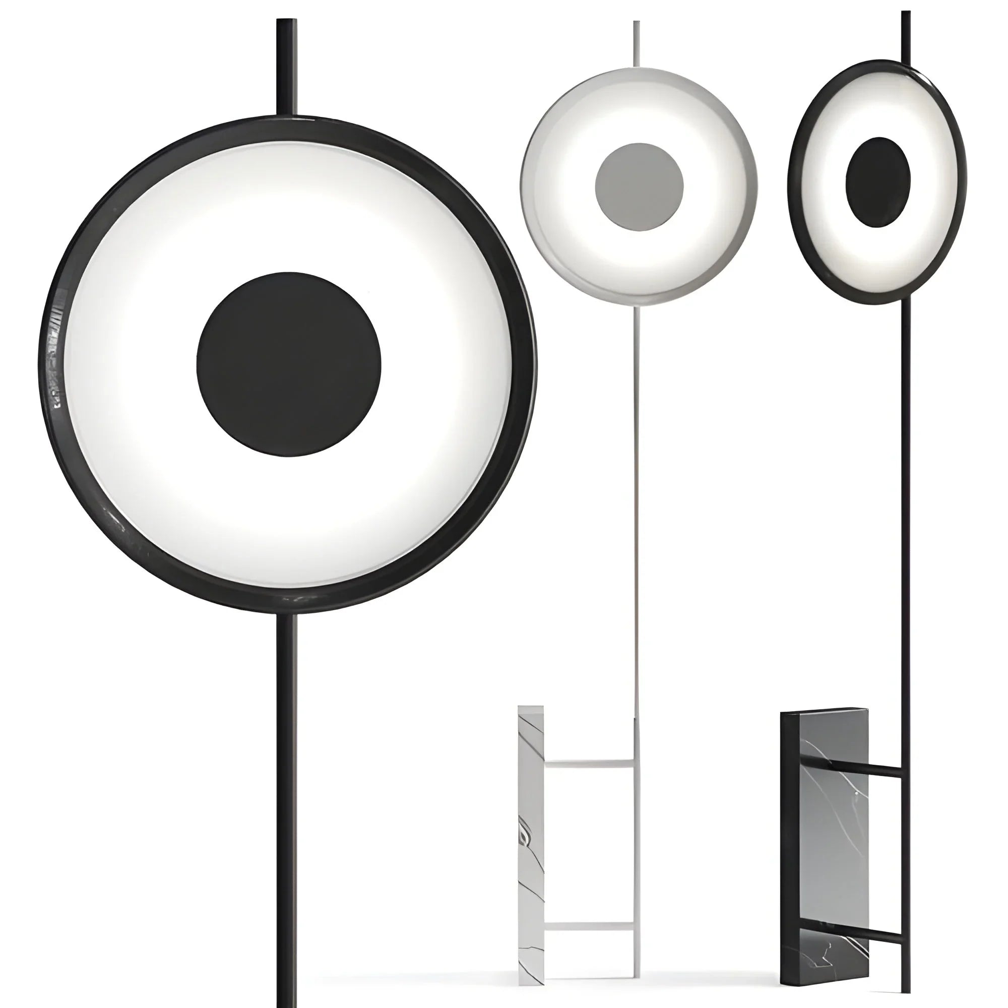 IRON & MARBLE FLOOR LAMP | CL78852Z