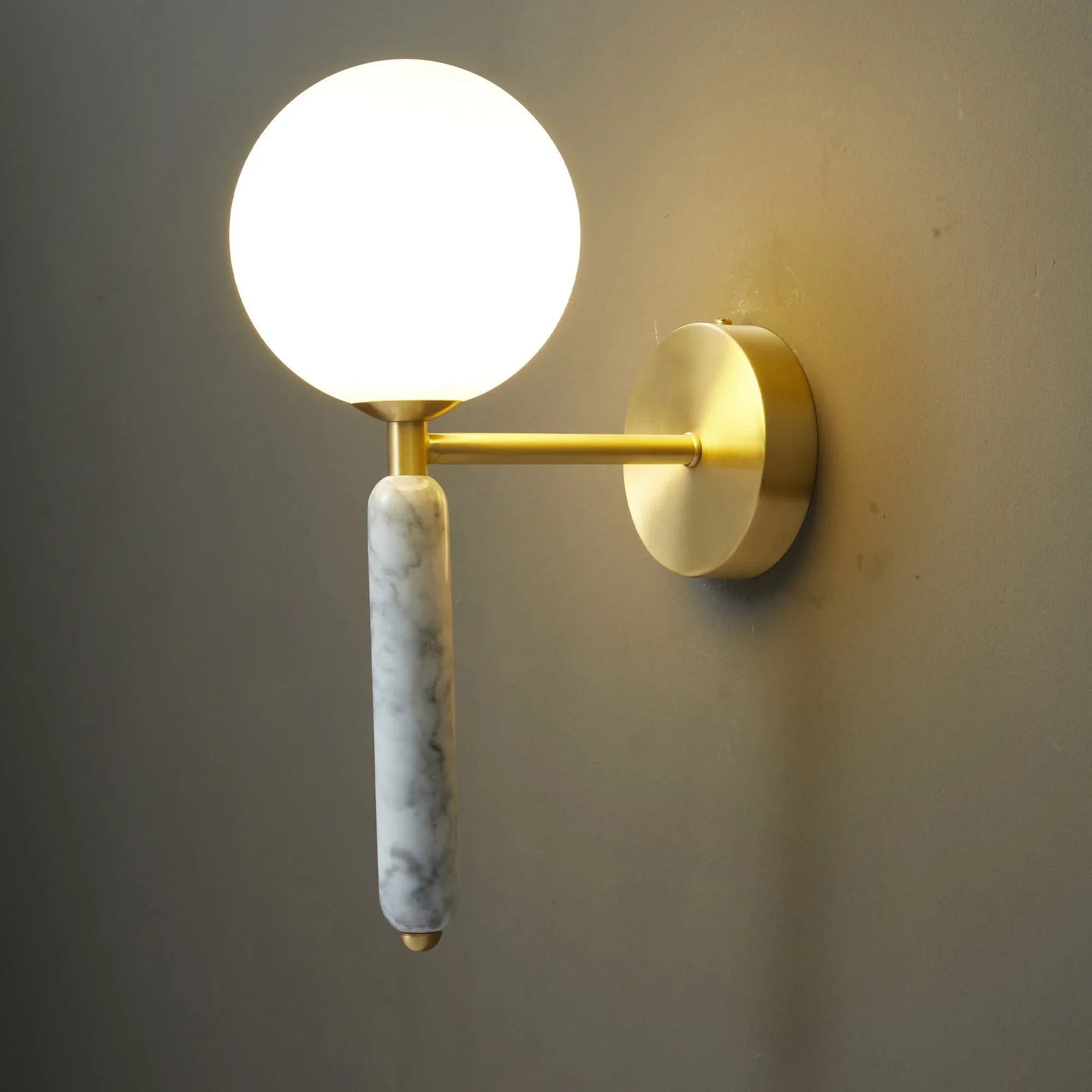 ITALIAN MARBLE WALL LIGHTS