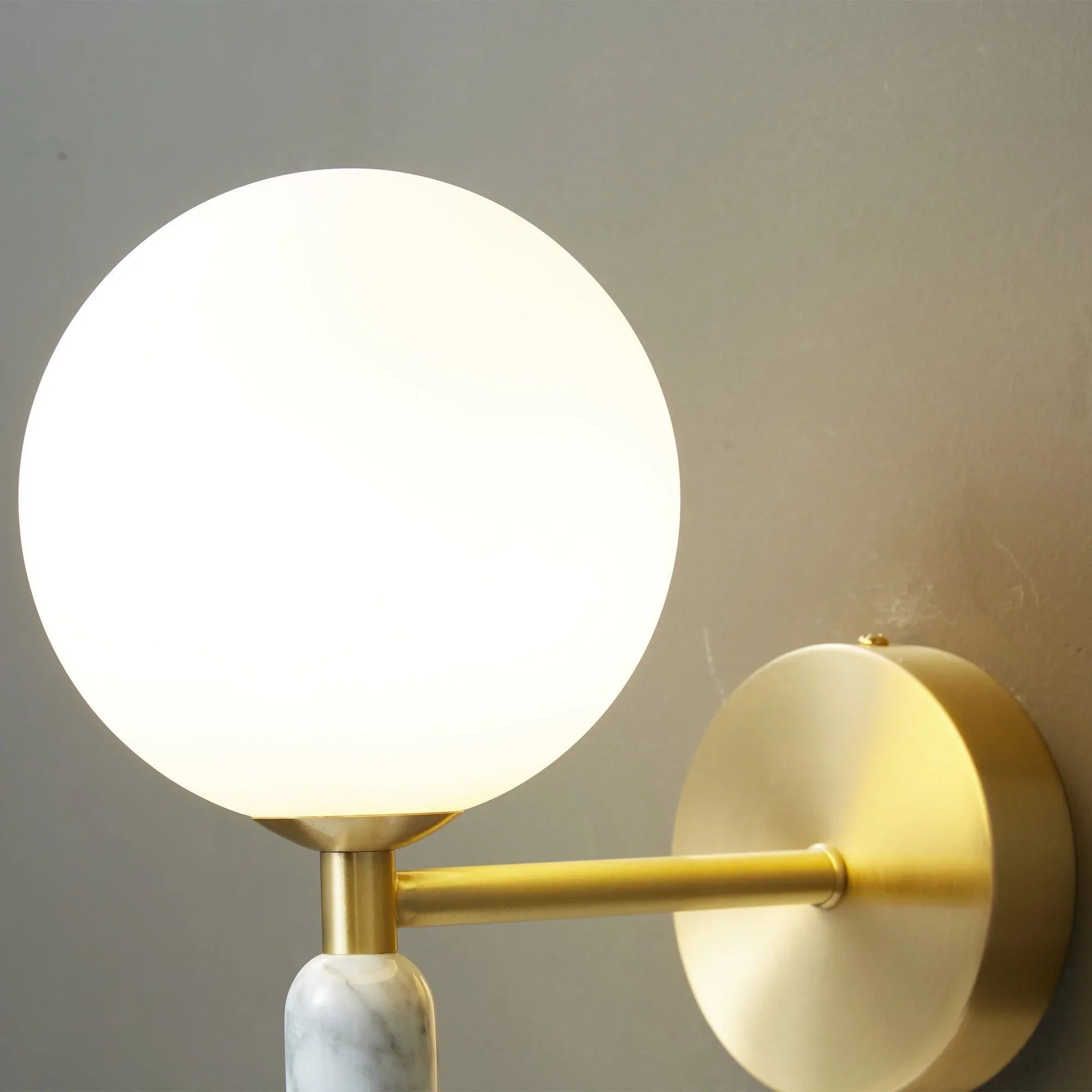 ITALIAN MARBLE WALL LIGHTS