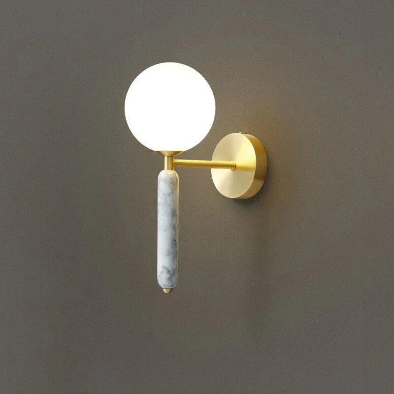 ITALIAN MARBLE WALL LIGHTS