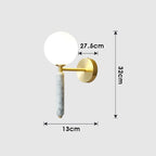 ITALIAN MARBLE WALL LIGHTS