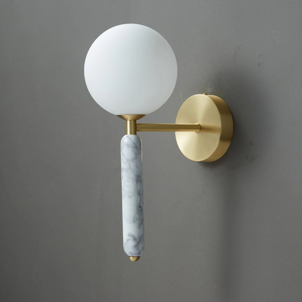 ITALIAN MARBLE WALL LIGHTS