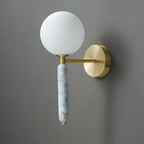 ITALIAN MARBLE WALL LIGHTS