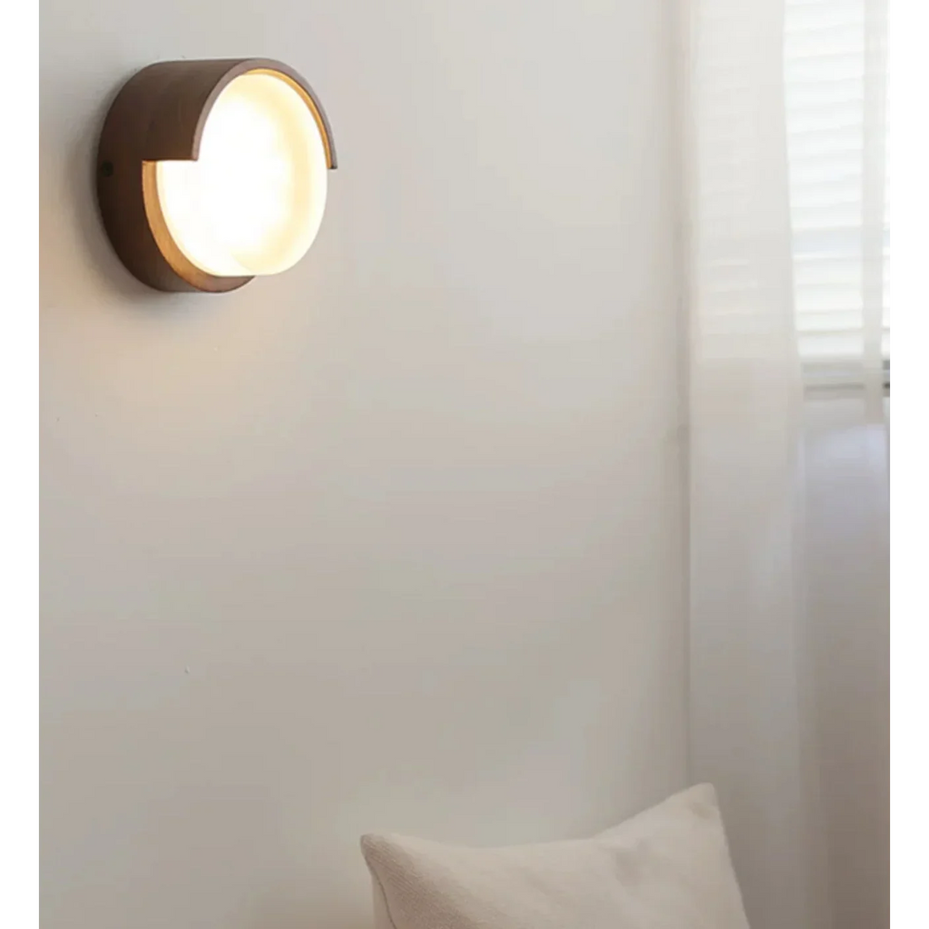 JAPANDI WALNUT WALL LAMP | CLZT7777