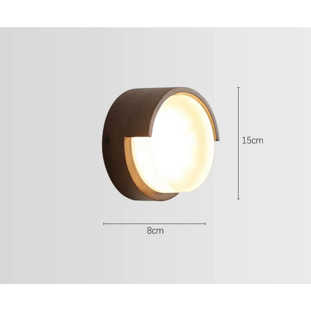 JAPANDI WALNUT WALL LAMP | CLZT7777
