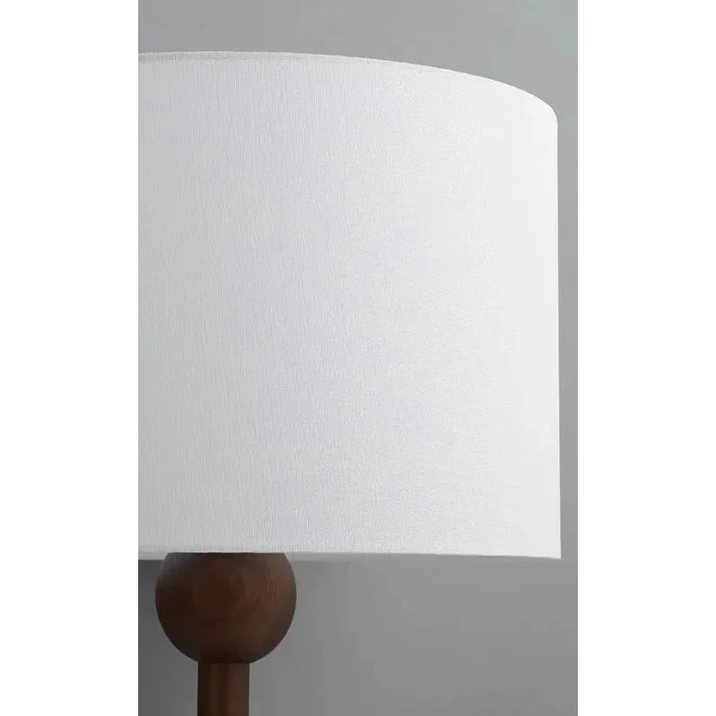 JAPANDI WOOD LINEN FLOOR LAMP SIRMIONE SERIES | TABLE & FLOOR LAMP