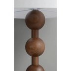 JAPANDI WOOD LINEN FLOOR LAMP SIRMIONE SERIES | TABLE & FLOOR LAMP