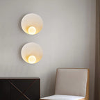 JAPANESE CERAMIC EARTH TONES WALL LAMP