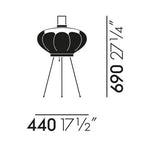 JAPANESE LANTERN FLOOR LAMP | CL7855588