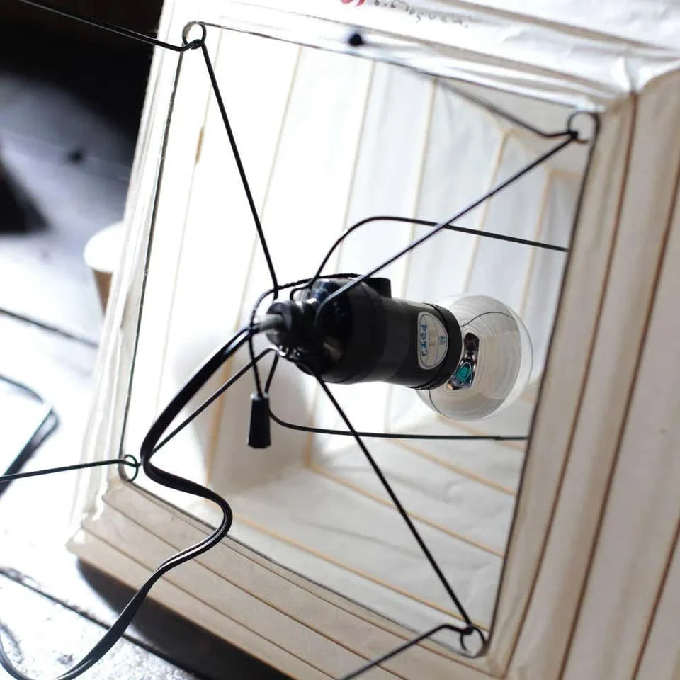 JAPANESE PAPER TABLE LAMP 5X | CLP852012