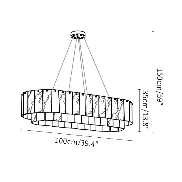 JOAN ALABASTER CHANDELIER | CLJUPO0