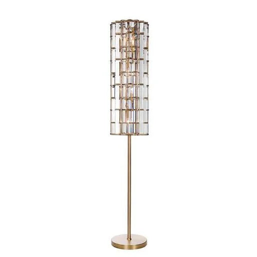 K9 GOLD ROD FLOOR LAMP | CLGTP025G