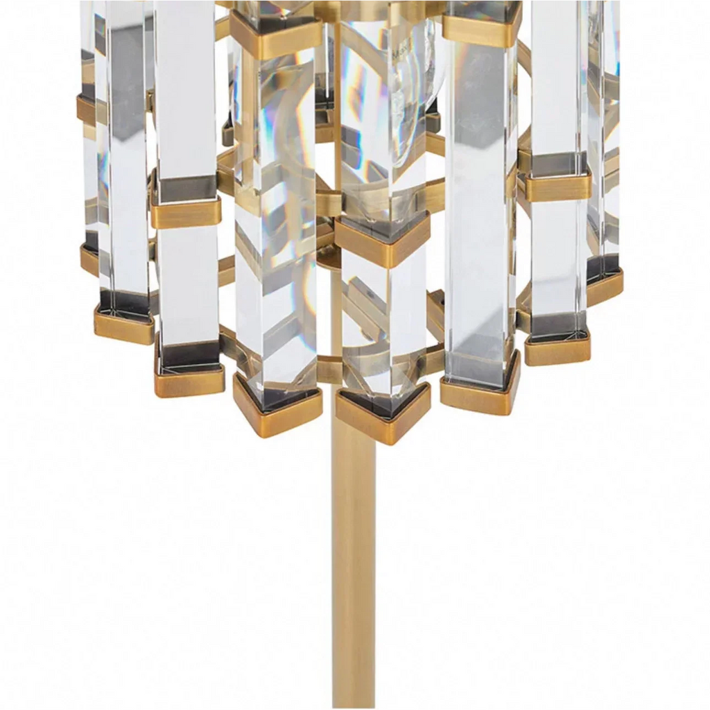 K9 GOLD ROD FLOOR LAMP | CLGTP025G