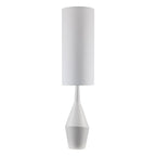 KINSEK WHITE MODERN STYLE FLOOR LAMP | CL852202