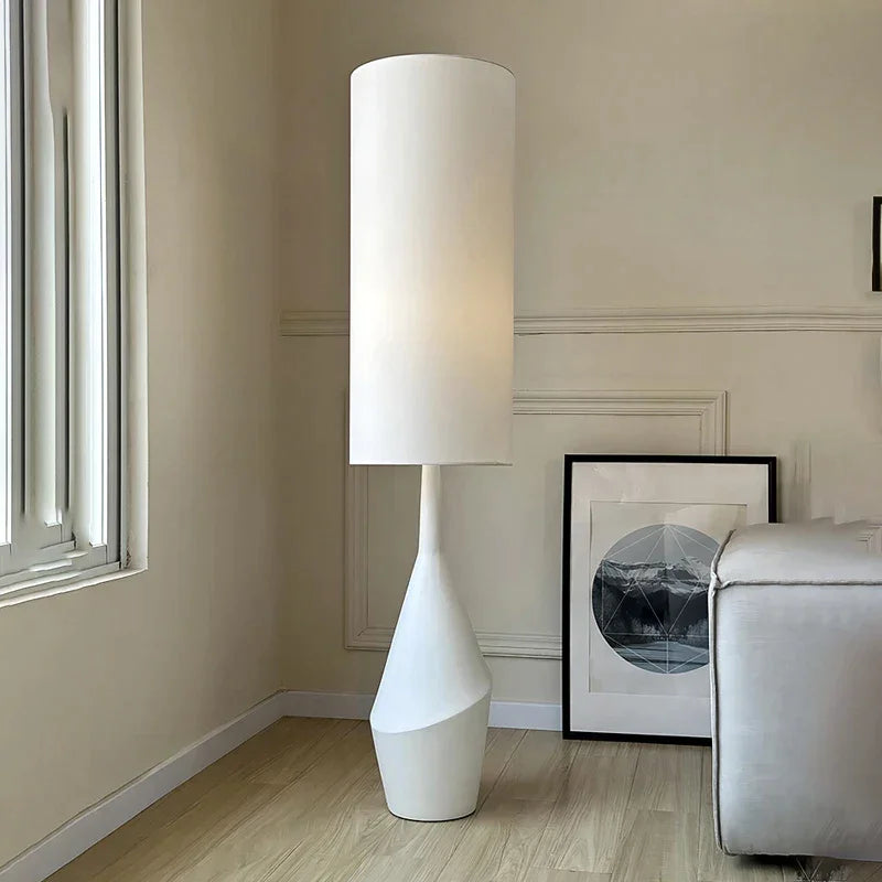 KINSEK WHITE MODERN STYLE FLOOR LAMP | CL852202