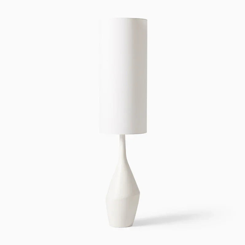 KINSEK WHITE MODERN STYLE FLOOR LAMP | CL852202
