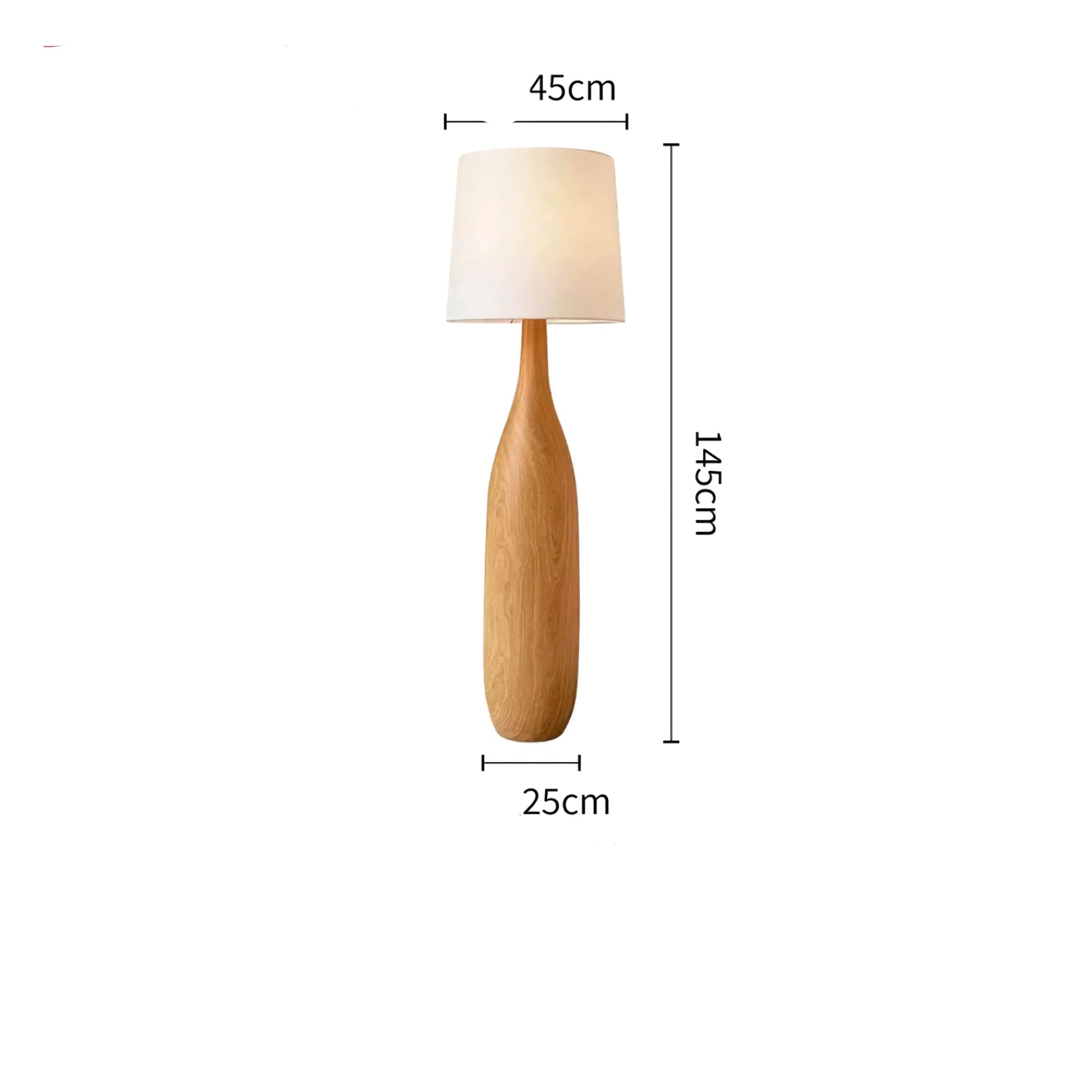 LA QUERCIA RESIN FLOOR LAMP