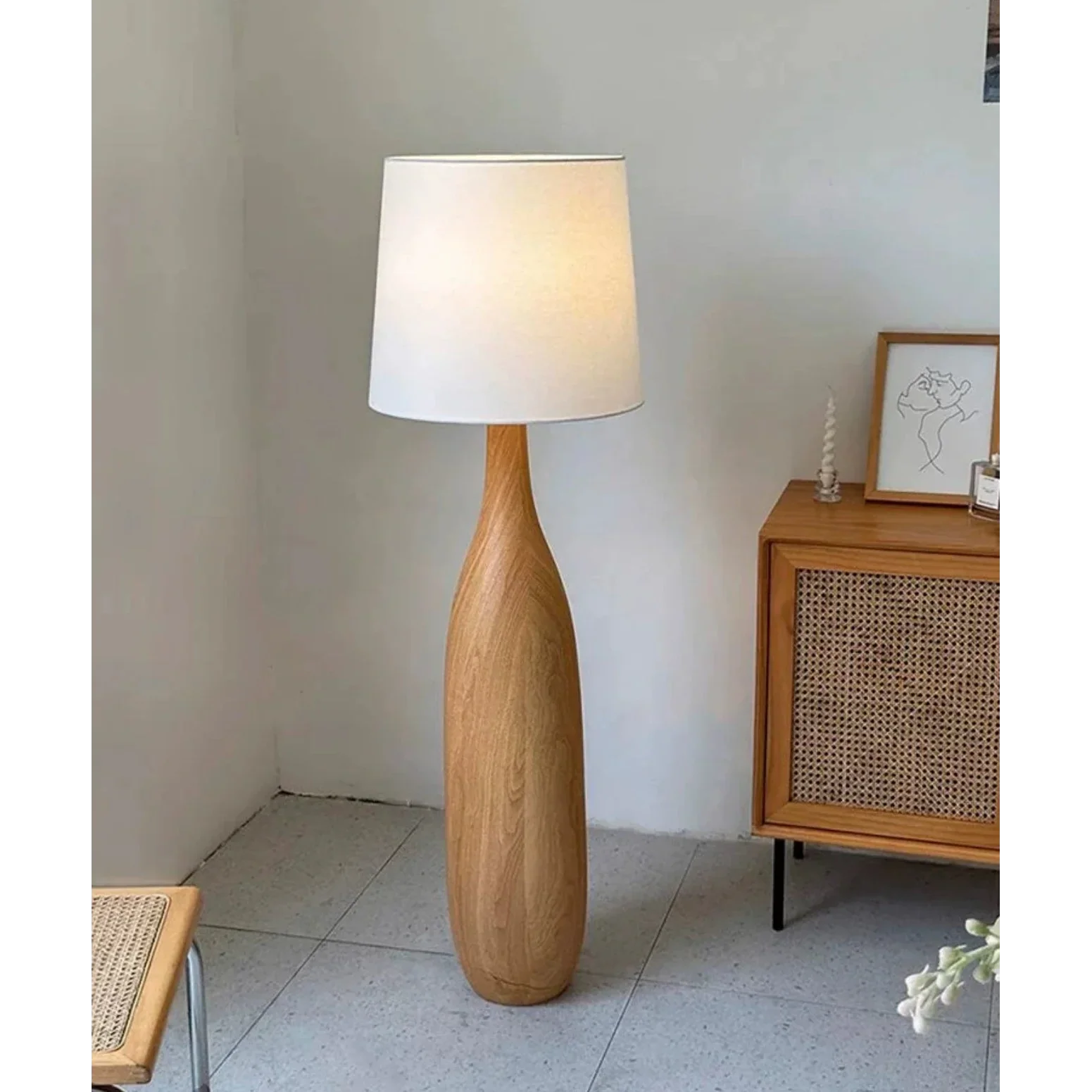 LA QUERCIA RESIN FLOOR LAMP