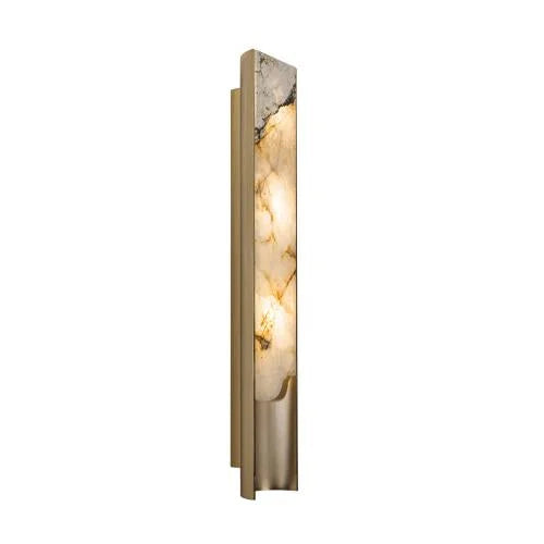LARGE NATURAL STONE WALL SCONCE | CLVIS027L