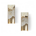 LARGE NATURAL STONE WALL SCONCE | CLVIS027L