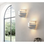 LE SOLEIL WHITE METAL WALL LAMP