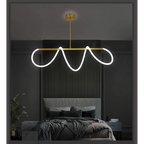 LED ACRYLIC FLEXIBLE TUBE CEILING LIGHT FIXTURE