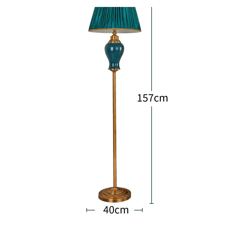 LIGHT LUXURY VASE CRYSTAL FLOOR LAMPS