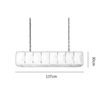 LINEAR COPPER CHANDELIER | CLPORH022L