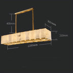 LINEAR COPPER CHANDELIER | CLPORH022L