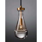 LINEAR RAINDROP GLASS CHANDELIER | CLHKA50CL