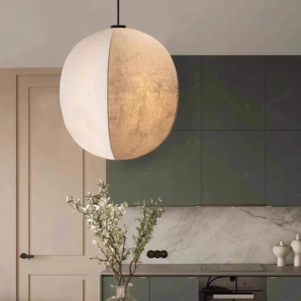LINEN GLOBE PENDANT LIGHTS | CL855L52