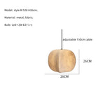 LINEN GLOBE PENDANT LIGHTS | CL855L52