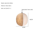 LINEN GLOBE PENDANT LIGHTS | CL855L52
