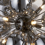 LIXVIN BLACK GRAPE GLASS CHANDELIER | CL85220N