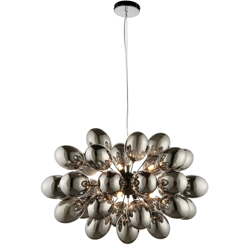 LIXVIN BLACK GRAPE GLASS CHANDELIER | CL85220N