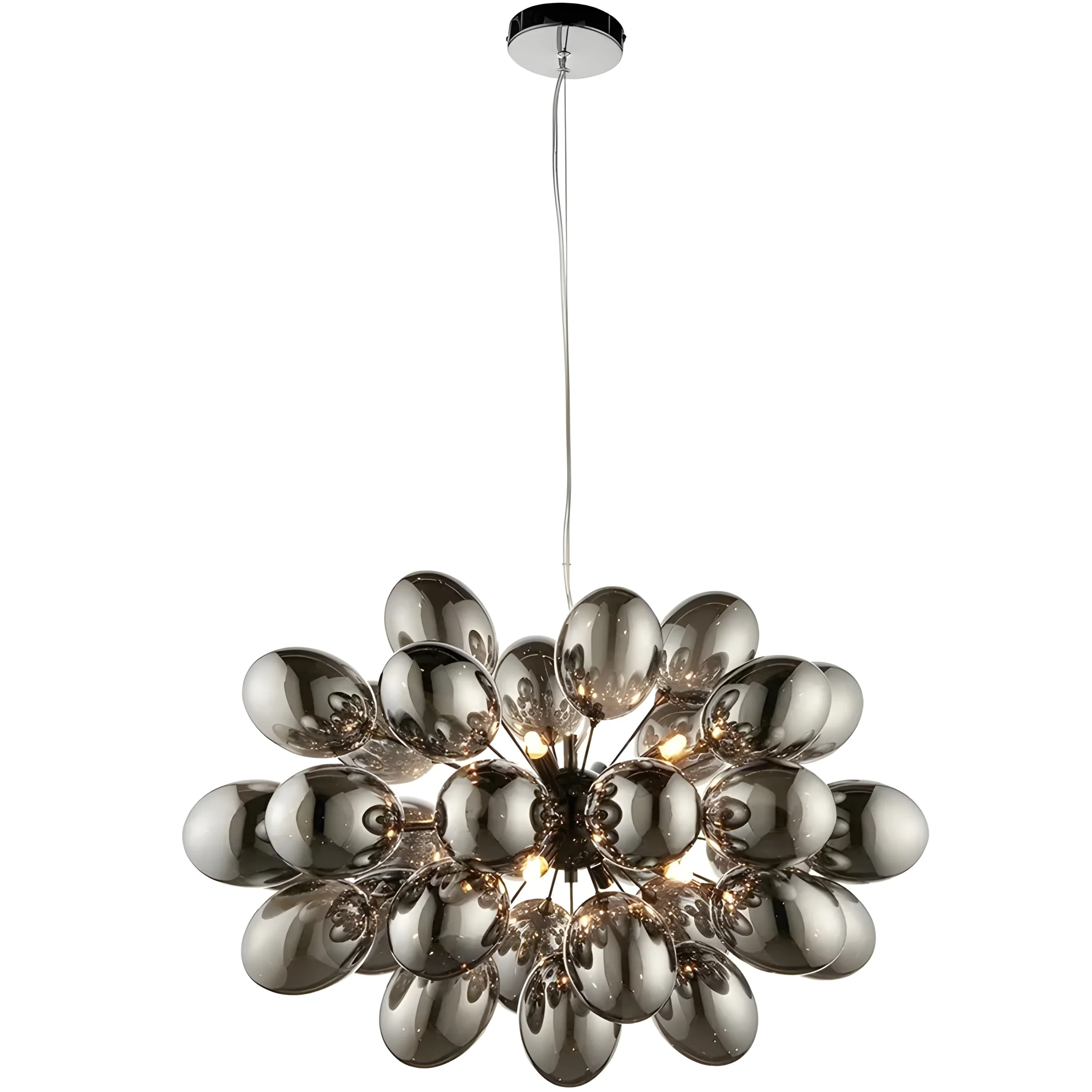 LIXVIN BLACK GRAPE GLASS CHANDELIER | CL85220N