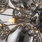 LIXVIN BLACK GRAPE GLASS CHANDELIER | CL85220N