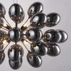 LIXVIN BLACK GRAPE GLASS CHANDELIER | CL85220N