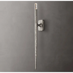 LONG Silver Brass WALL SCONCES | CLRE0079LS