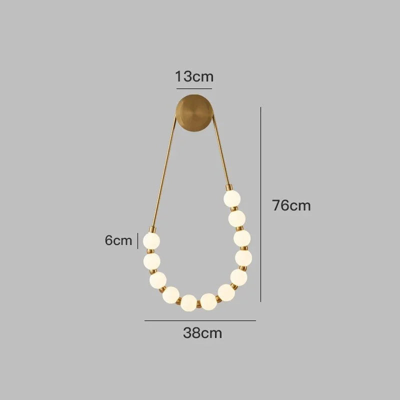 LUMIÈRE CASCADE COLLECTION WALL LAMP