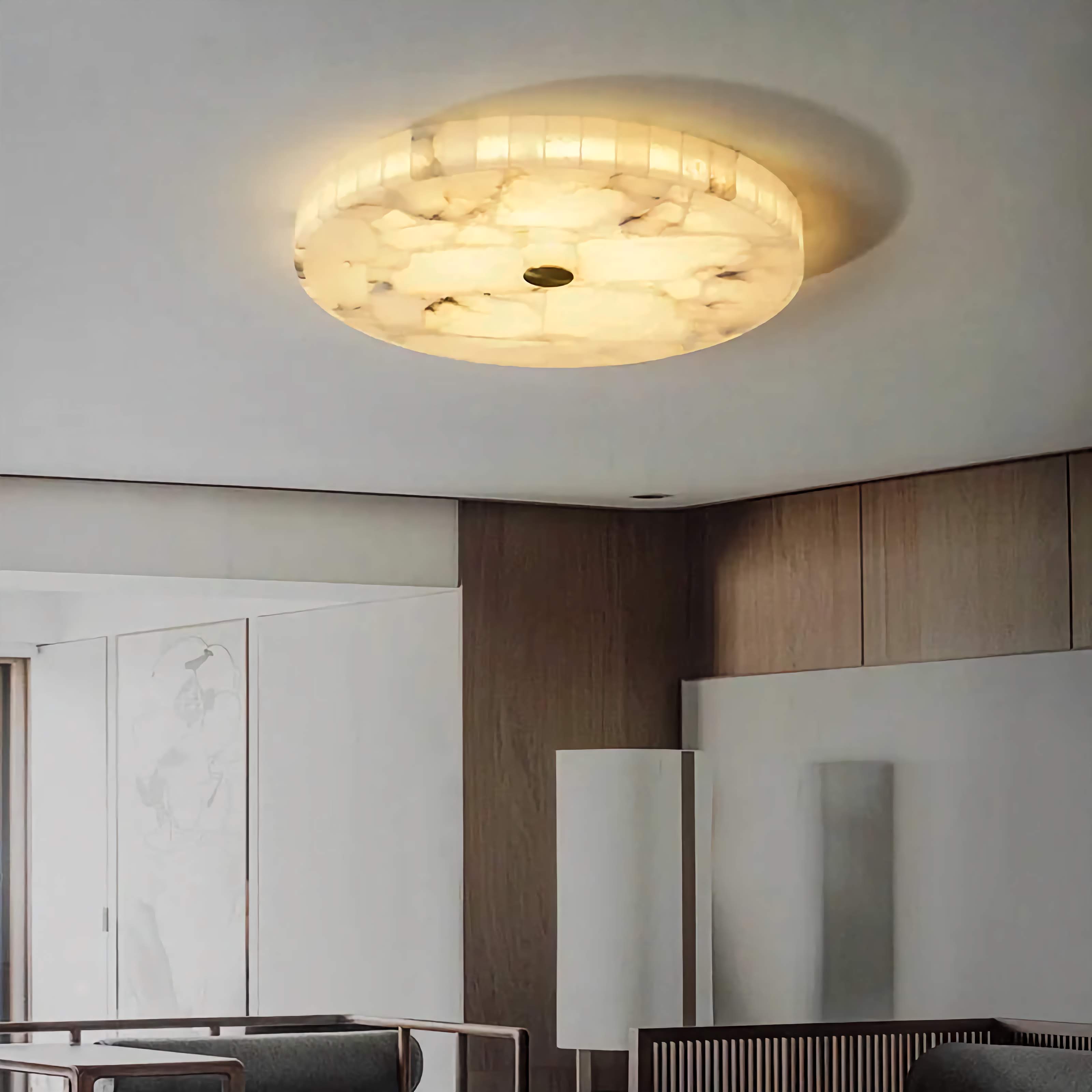 LUMINOUS MARBLE CEILING LIGHT | CLO48810