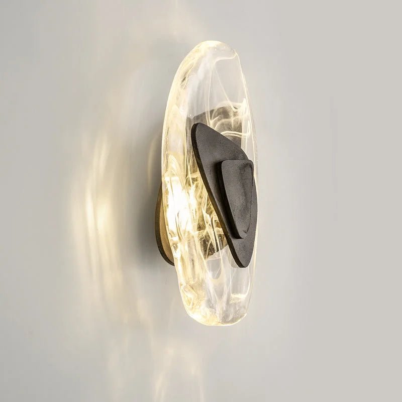 LUXURIOUS REAL CRYSTAL WALL SCONCE