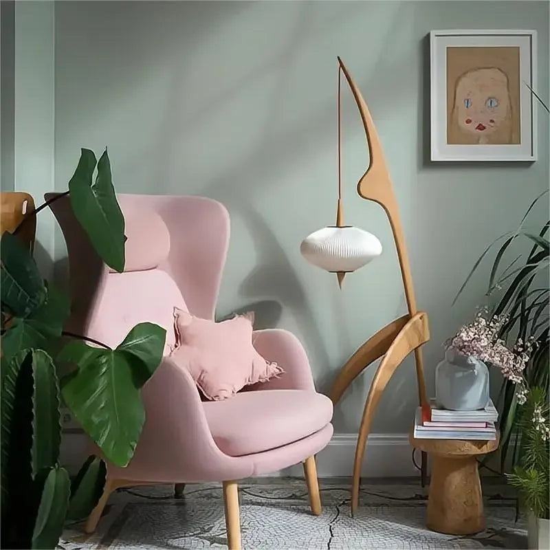 MANTIS WOOD FLOOR LAMP | CL20D025