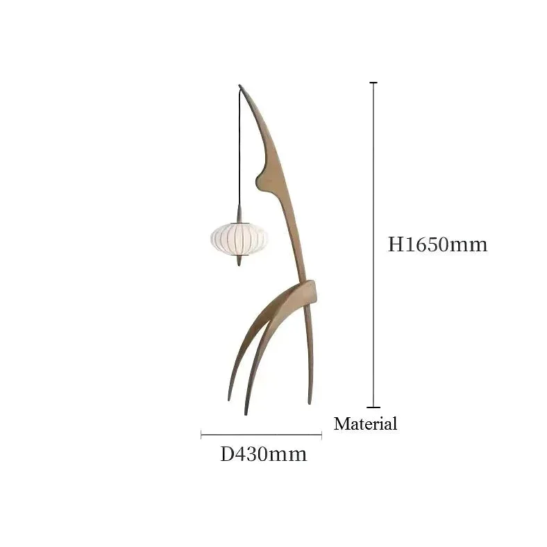 MANTIS WOOD FLOOR LAMP | CL20D025