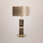 MARBLE & BRASS TABLE LAMP | CLSPSB957