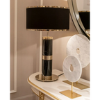 MARBLE & BRASS TABLE LAMP | CLSPSB957B